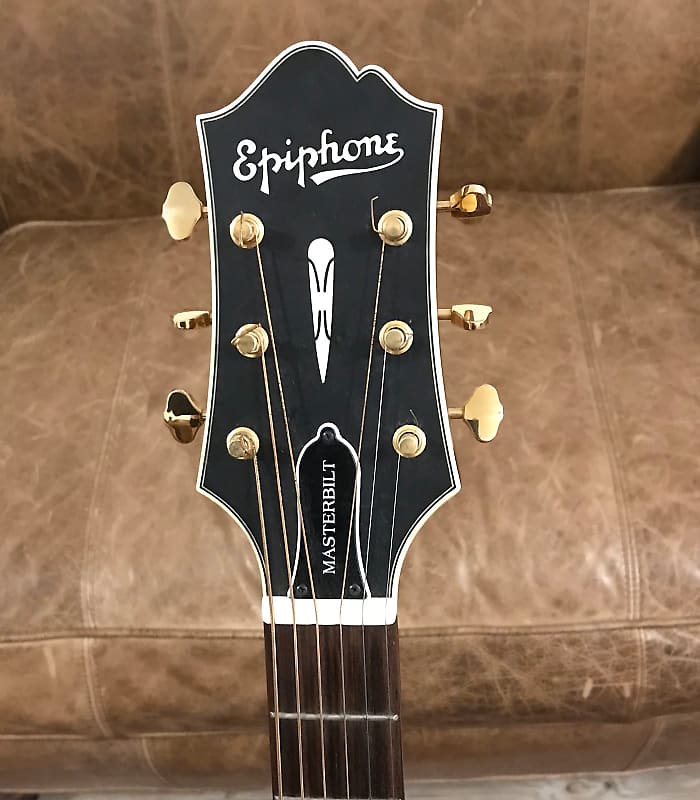 epiphone masterbilt EF-500R NS エピフォン Epiphone EF-500R - Natural Satin | Sweetwater