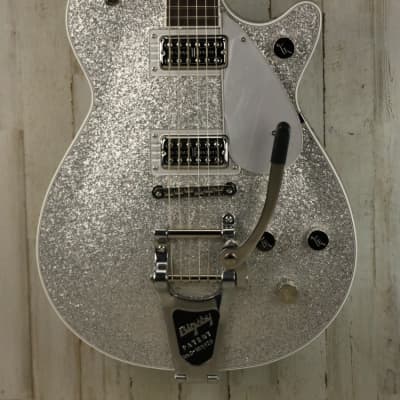 NEW Gretsch G6129T Players Edition Jet - Silver Sparkle (683) for sale