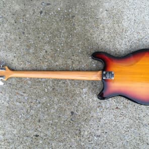 Vintage/Rare 1970s Epiphone ET-285 Bass Guitar (Sunburst w/ Case) image 9