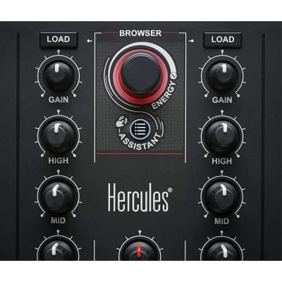 Hercules DJ Control Inpulse 300 built-in audio interface, AMS-DJC-INPULSE-300 image 4