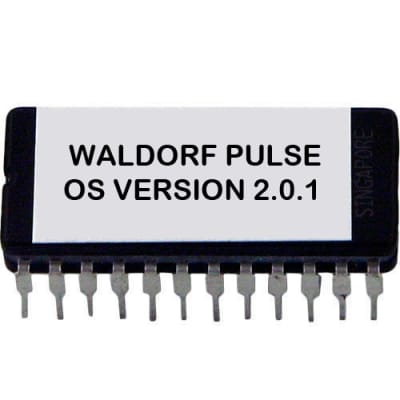 Waldorf Pulse Eprom with firmware version 2.01 OS Rom Upgrade  Update