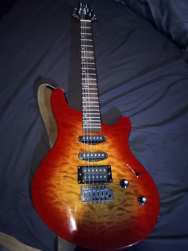 Washburn Maverick Pro BT-4Q CS 2000 Cherry Sunburst Flamed