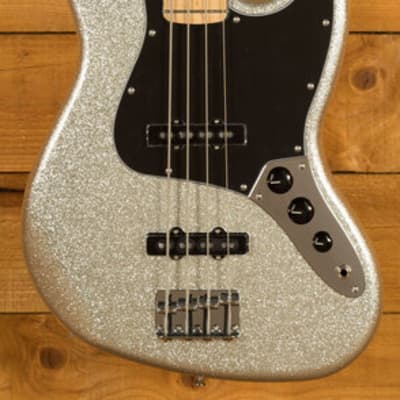 Fender Limited Edition Artist Mikey Way Jazz Bass | Maple - Silver Sparkle *B-Stock* image 11