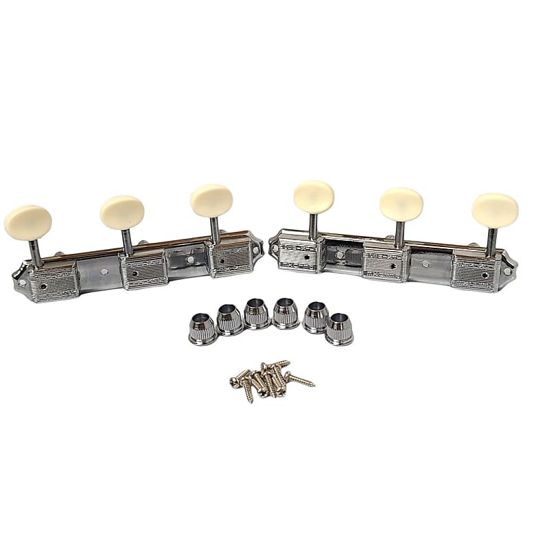 Wilkinson Acoustic Guitar Tuning Peg 3/Plate Vintage Style Reverb