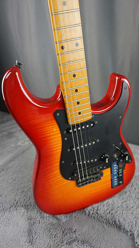 Casio PG-300 Refurbished MIDI Guitar 1980s - Red Burst image 1