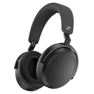 SENNHEISER Momentum 4 Wireless Headphones - Bluetooth Headset for Crystal-Clear Calls with Adaptive Noise Cancellation, 60h Battery Life, Customizable Sound and Lightweight Folding Design, Black image 15
