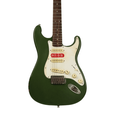 10S ICC Relic China HK Super Strat Electric Guitar Olive