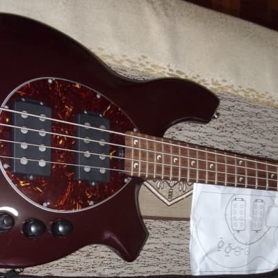 USA Ernie Ball MusicMan Bongo 4 bass - Rare Rolls Royce Burg | Reverb