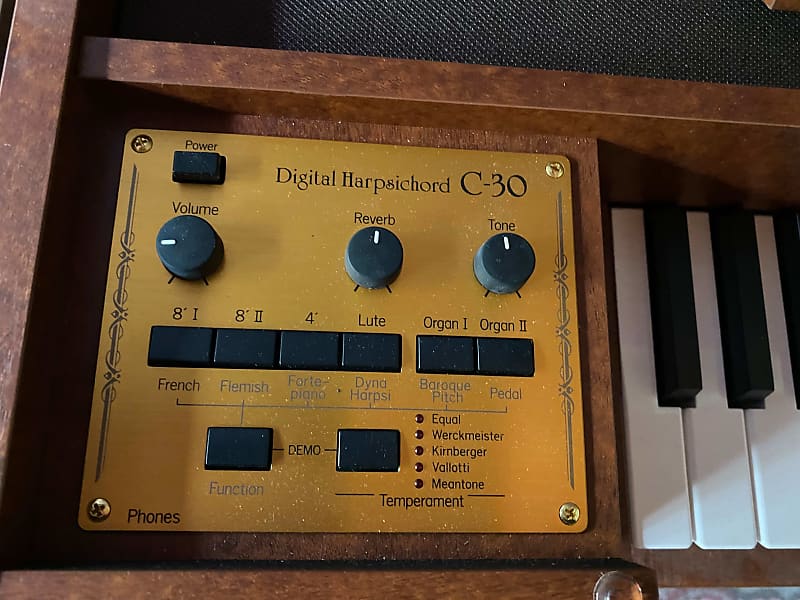 Roland C-30 Digital Harpsichord 2018 Brown | Reverb