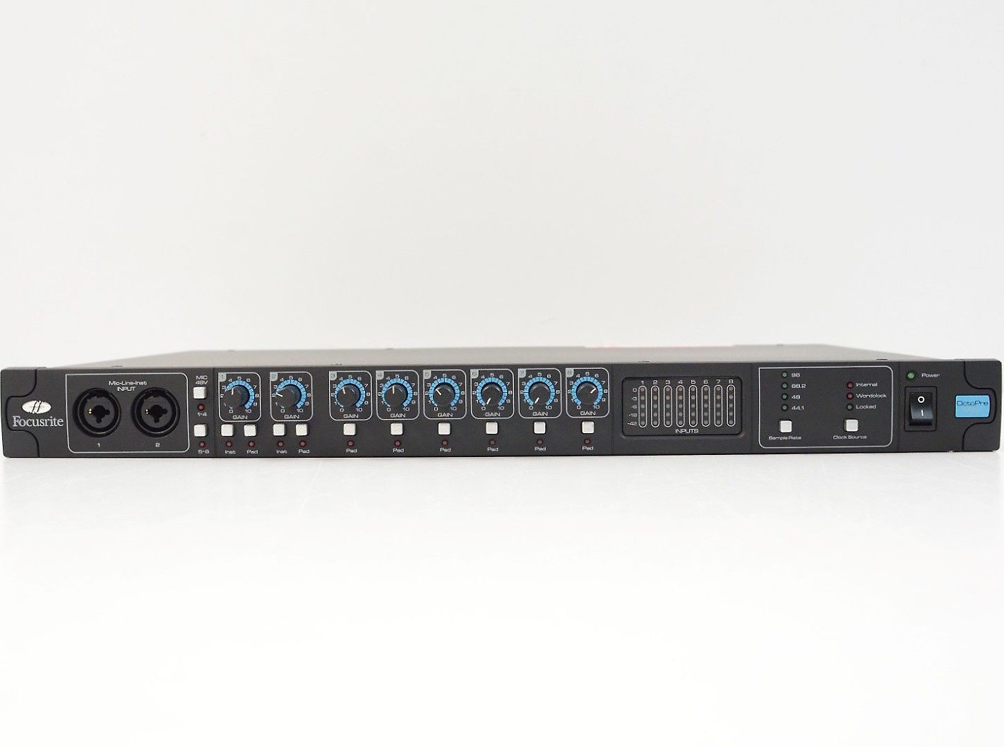 Focusrite OctoPre MkII 8-Channel Mic Preamp with ADAT Optical 