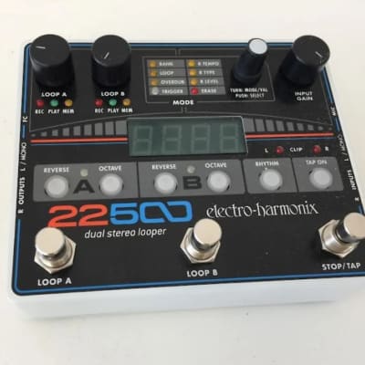 EHX Electro-Harmonix Electro-Harmonix 22500 Dual Stereo Looper Pedal & FSW w/ Original box & paperwork image 3