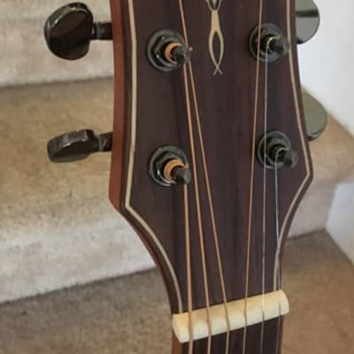 Solid Spruce and Black Walnut Auditorium Cutaway Guitar image 3
