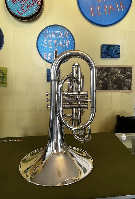 Jupiter Mellophone JMP5050 Quantum Silverplate Reverb