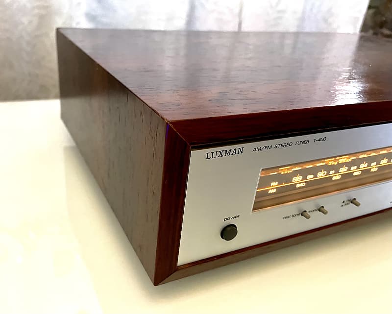 Rare Vintage Luxman T-400 AM/FM Stereo Tuner - excellent
