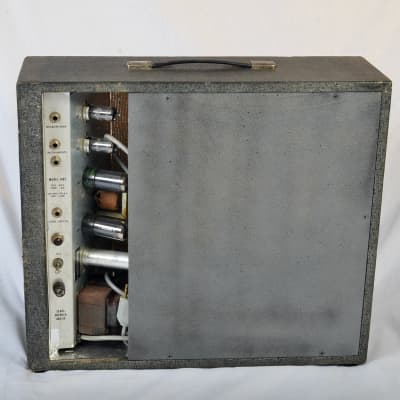 Silvertone Model 1482 5-Watt 1x12 Guitar Combo 1960s - Black image 9