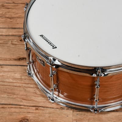 Ludwig 6.5x14 Universal Cherry Snare Drum USED image 3