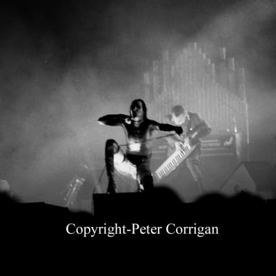 Marilyn Manson Concert Photos, 2 Framed 8x12-R.P.I. Fieldhouse, 2/18/97 image 3