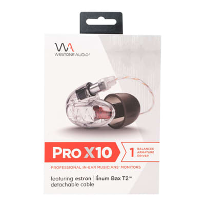 Westone Audio Pro X10 Single Driver Musician In-Ear Monitors image 5