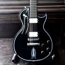 Gibson Les Paul Studio Hot Rod Ebony with Blue and White Pinstripe 2014 Rare
