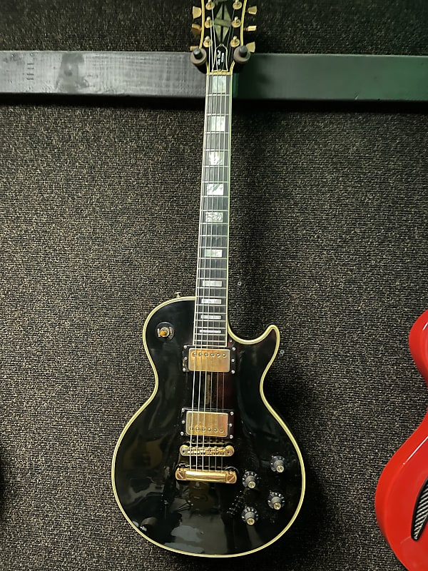 Gibson  Les Paul  1971 Black beauty owned by famous actor image 1