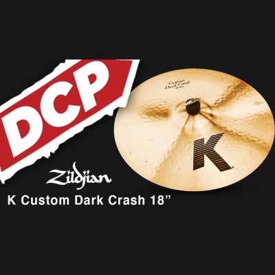 Zildjian K Custom Dark Crash Cymbal 18" image 2