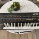 Roland Jupiter-6 with Europa Upgrade, Hard Case, Custom Dust Cover, & Europa Magnetic Labels/Manual