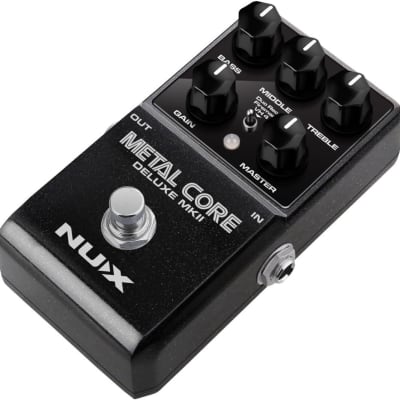 Mint NUX Metal Core Deluxe MKII High Gain Preamp Pedal with 3 Distinctive High Gain Amp Models for sale
