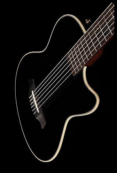 Angel Lopez EC3000CN Electic Solid Body Classical Guitar With Cutaway Natural