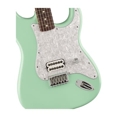 Used Fender Ltd. Ed. Tom Delonge Stratocaster - Surf Green w /Rosewood FB image 4