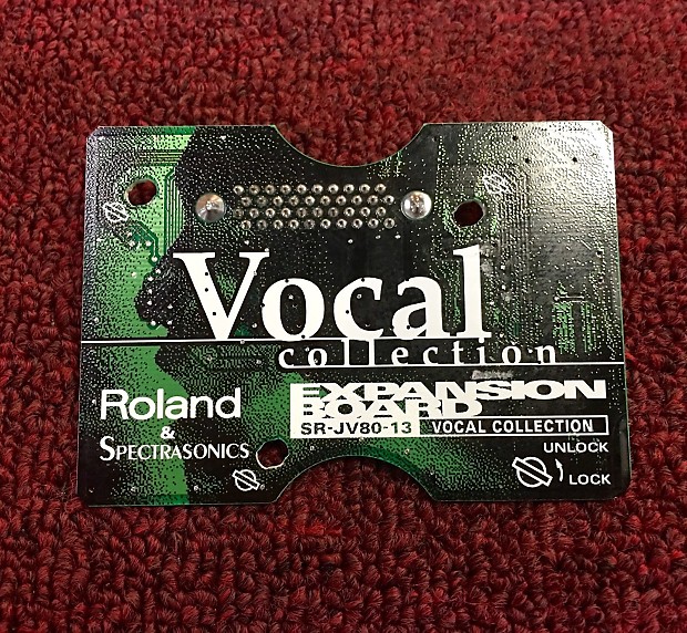 Roland SR – JV 80–13 Vocal Collection Expansion Board
