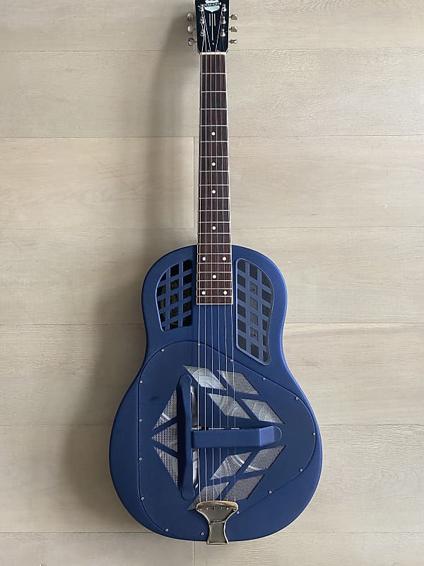 National Resonator Tri Cone Baritone 2001 Blue Reverb 4949