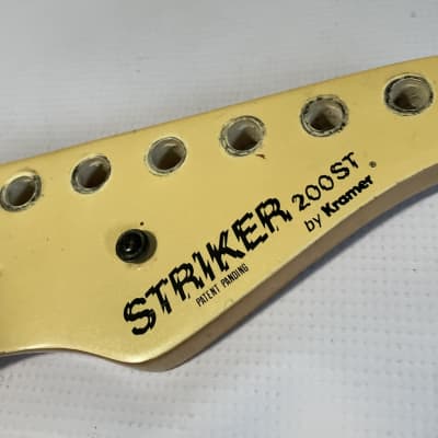 1985 Overseas Kramer Striker 200st Beak Guitar Neck Standard Nut image 6