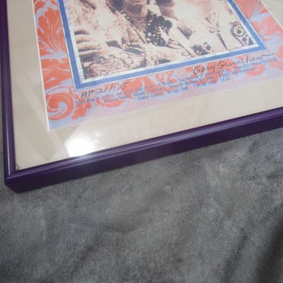 Gary Grimshaw Signed Poster Cream 'Paisley' 1968 Grande Ballroom # 21/125 Artist Proof MINT image 3