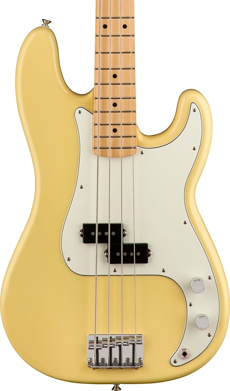 Fender Player Precision Bass Maple FB Buttercream Bass Guitar image 1