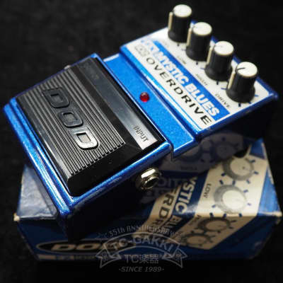 Reverb.com listing, price, conditions, and images for dod-fx102-mystic-blues-overdrive
