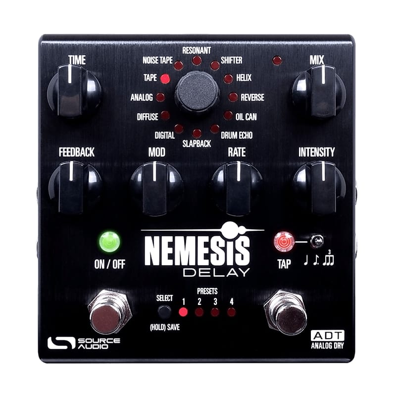 Source Audio NEMESIS Delay ADT Pedal 2023 Reverb