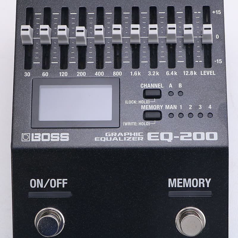 配信機器・PA機器・レコーディング機器 EQ-200 Graphic Equalizer EQ-200 Graphic Equalizer – Dave's Guitar Shop
