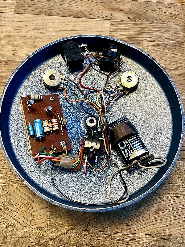 Dallas Arbiter Fuzz Face 1969 - Hammered Blue | Reverb