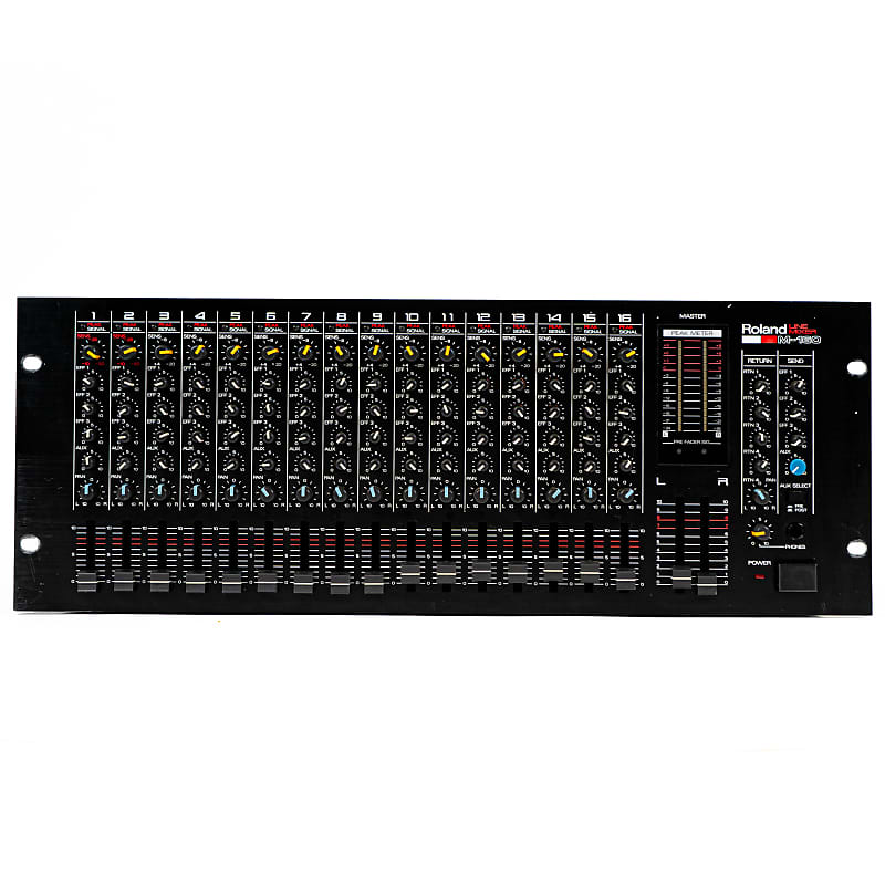 Roland M-160 16-Channel Stereo Line Mixer - Rackmount | Reverb