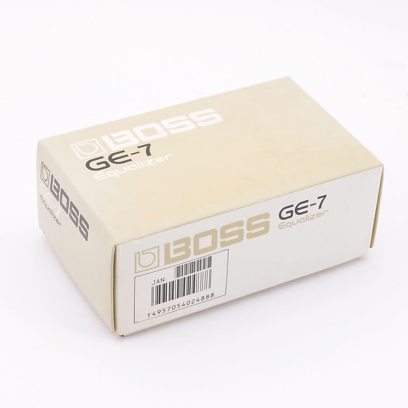 Boss GE-7 Modified Noiseless Equalizer w/Box Made In Taiwan