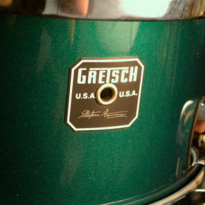 Gretsch 22/10/12/14" Steve Ferrone Drum Set - Caddy Green imagen 8