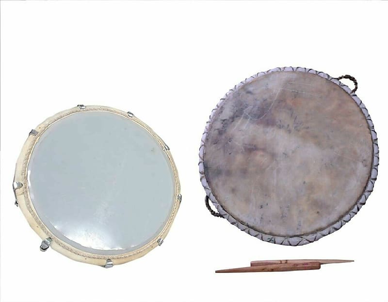 Classical Indian Music Instrument 10 Inches Professional Play Dafli or  Tambourin