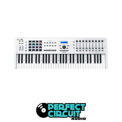 Arturia Keylab 61 mkII MIDI Keyboard Controller (White)