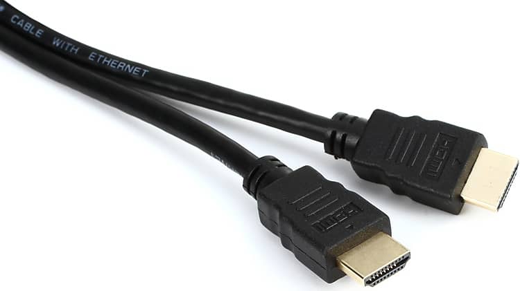 Hosa HDMA-415 High Speed HDMI Cable with Ethernet - 15 foot image 1