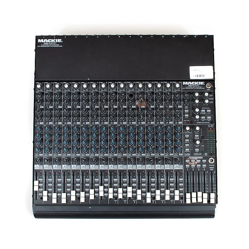 MACKIE 1604-VLZ PRO 16ch ライン アナログミキサー - レコーディング ...