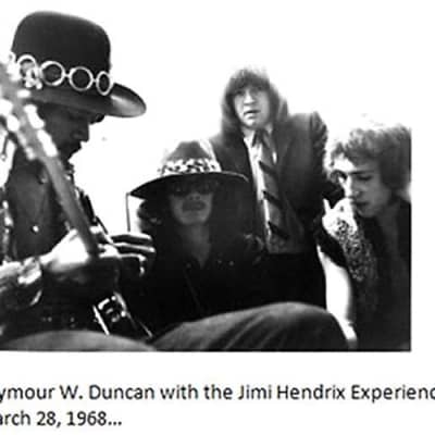 Seymour Duncan Jimi Hendrix Loaded Pickguard, Voodoo Route - white image 5