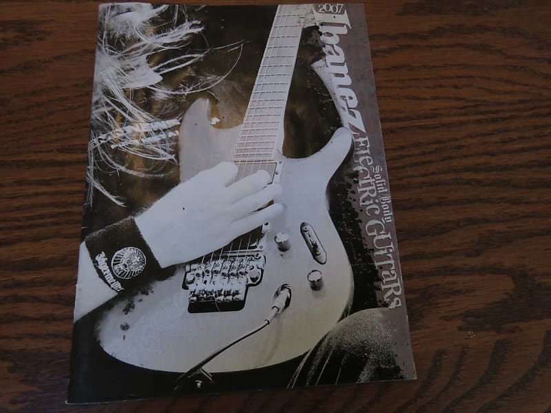 Ibanez Catalog 2007 Reverb
