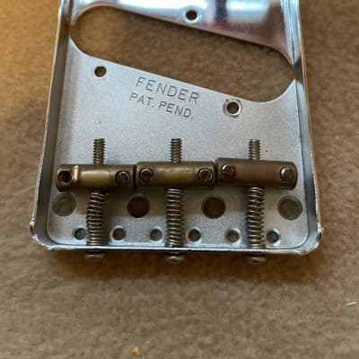 Fender 005-4162 American Vintage 3-Saddle Telecaster Bridge Plate