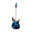 2012 Ibanez JEM77P-BFP Steve Vai Signature Electric Guitar, Blue Floral Pattern, A0531F