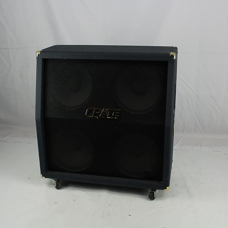 Used Crate BV412S CAB Guitar Speaker 4 x 12 Reverb